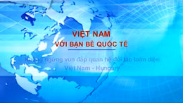 Việt Nam với bạn bè quốc tế: Không ngừng vun đắp quan hệ Đối tác toàn diện Việt Nam - Hungary