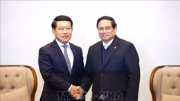 Thủ tướng Phạm Minh Chính tiếp Phó Thủ tướng Lào