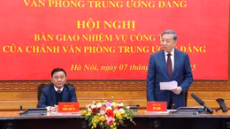 Hội nghị bàn giao nhiệm vụ công tác của Chánh Văn phòng Trung ương Đảng