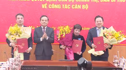 Bổ nhiệm 3 Phó Trưởng Ban Chính sách, chiến lược Trung ương
