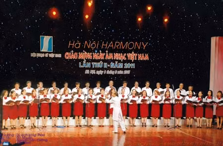 Dàn hợp xướng “Hanoi Harmony”:Góp phần nâng cao thị hiếu âm nhạc cho công chúng ảnh 1