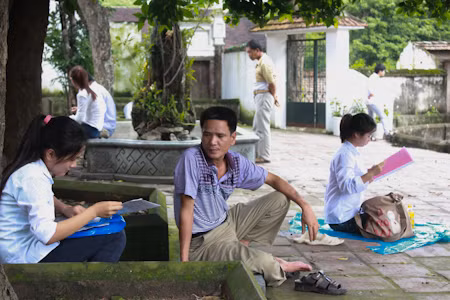 Hà Nội: Thí sinh nương nhờ cửa chùa giờ nghỉ trưa ảnh 10