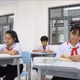 Niềm vui trong ngôi trường nội trú khang trang