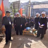 Sôi nổi Lễ mừng cơm mới của người Mông vùng cao Púng Luông