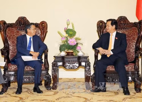 Thủ tướng Nguyễn Tấn Dũng tiếp Đại sứ Nhật Bản ảnh 1