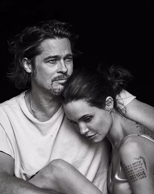 Angelia, Brad Pitt hạnh phúc trong bộ ảnh giản dị ảnh 8
