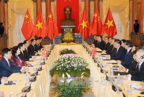 Chủ tịch nước hội đàm với Chủ tịch Trung Quốc Tập Cận Bình ảnh 1