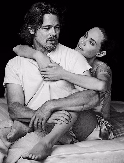 Angelia, Brad Pitt hạnh phúc trong bộ ảnh giản dị ảnh 4