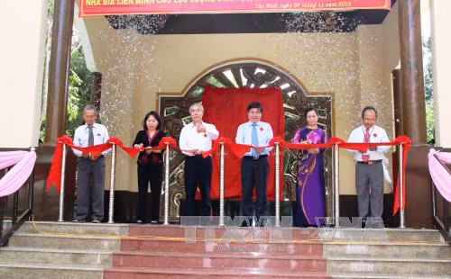 Khánh thành nhà bia Liên minh các lực lượng cách mạng ở miền Nam ảnh 1