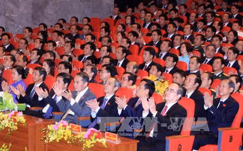 Bế mạc Đại hội Đại biểu Đảng bộ thành phố Hà Nội ảnh 1