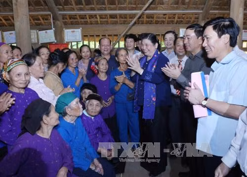 Phó Chủ tịch Quốc hội Tòng Thị Phóng thăm Thái Nguyên ảnh 2