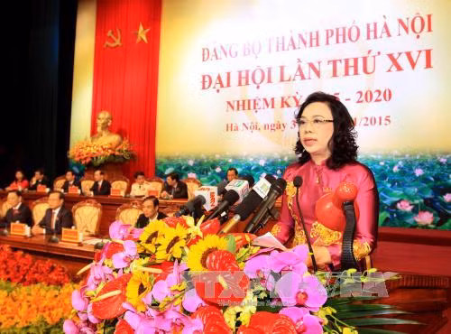 Bế mạc Đại hội Đại biểu Đảng bộ thành phố Hà Nội ảnh 2