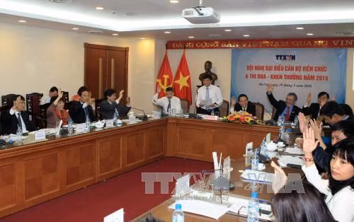 Tiếp tục đổi mới các phong trào thi đua yêu nước của TTXVN ảnh 2