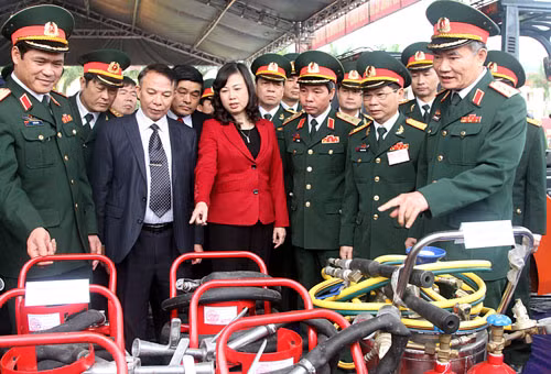 Quân khu 3 hưởng ứng Tuần lễ quốc gia an toàn phòng chống cháy nổ ảnh 6