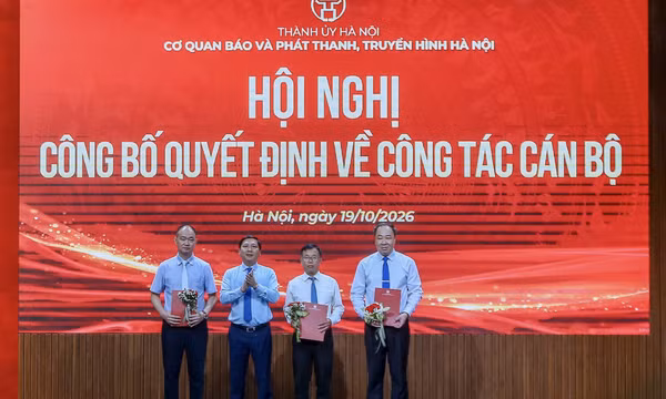 Cơ quan Báo và Phát thanh, Truyền hình Hà Nội kiện toàn cán bộ