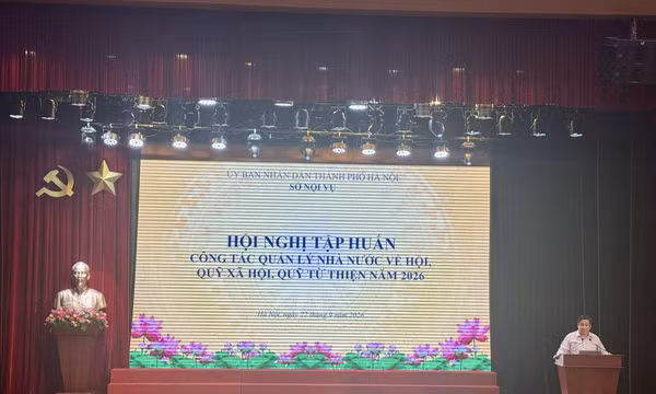 Nâng cao năng lực quản lý nhà nước về hội, quỹ xã hội, từ thiện