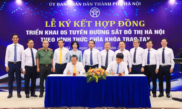 Hà Nội đặt mục tiêu hoàn thành 5 tuyến đường sắt đô thị năm 2030