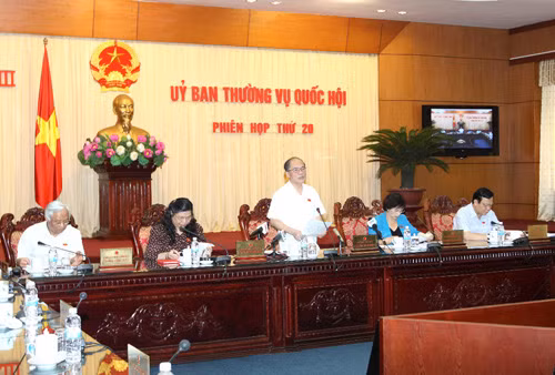 Bế mạc phiên họp thứ 20 Ủy ban Thường vụ Quốc hội ảnh 1