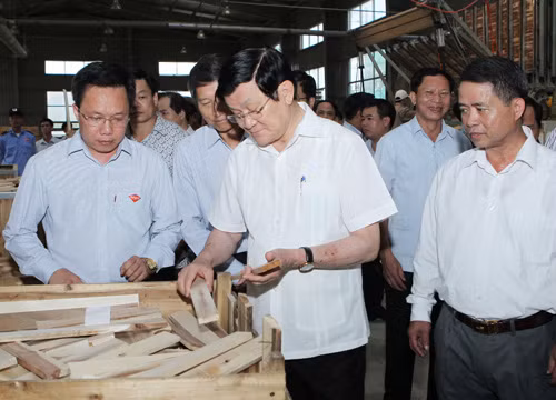 Chủ tịch nước Trương Tấn Sang làm việc tại Bắc Kạn ảnh 1
