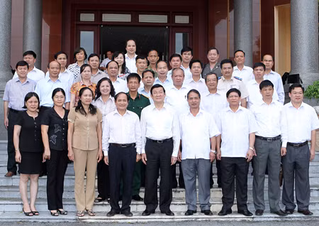 Chủ tịch nước Trương Tấn Sang thăm và làm việc tại Bắc Kạn ảnh 1