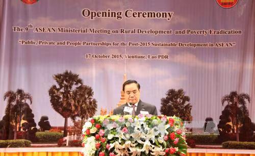 Hội nghị cấp Bộ trưởng ASEAN về phát triển nông thôn, xóa đói giảm nghèo ảnh 1