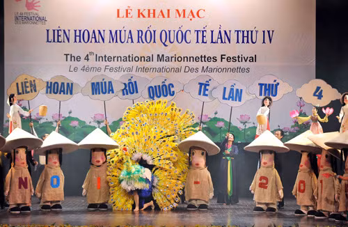 Hội tụ các loại hình rối tại Hà Nội ảnh 1
