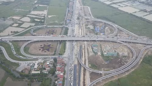 Thông xe nút giao cầu Thanh Trì với Quốc lộ 5 ảnh 1