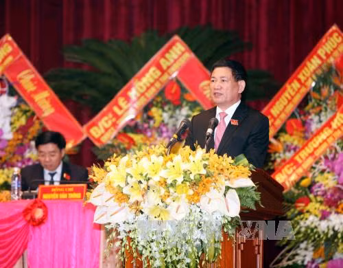 Đồng chí Hồ Đức Phớc tái đắc cử Bí thư Tỉnh ủy Nghệ An ảnh 2