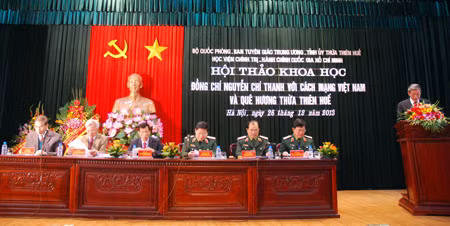 'Đồng chí Nguyễn Chí Thanh với cách mạng Việt Nam và quê hương Thừa Thiên-Huế' ảnh 4