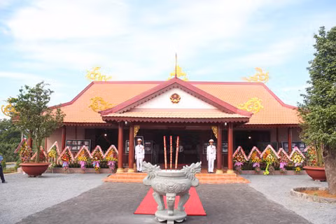 Khánh thành đền thờ Đại tướng Võ Nguyên Giáp ảnh 1