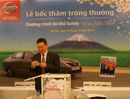  “Lái thử miễn phí xe Nissan Sunny hoàn toàn mới” ảnh 1