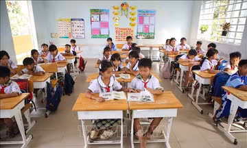 Trường học sau sắp xếp: Đồng bộ nguồn lực để phát triển bền vững