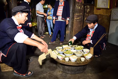 Lễ cúng hồn lúa của người Dao đỏ ảnh 3