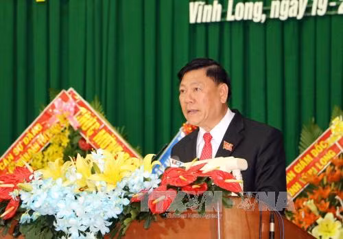 Đồng chí Trần Văn Rón tái đắc cử Bí thư Tỉnh ủy Vĩnh Long ảnh 1
