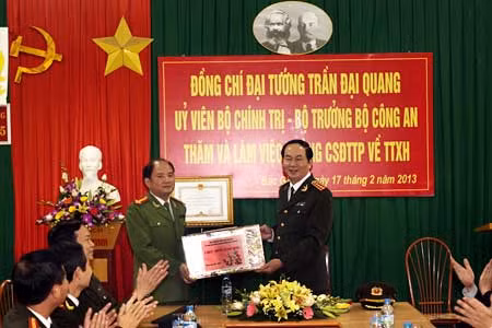 Bộ trưởng Trần Đại Quang: Công an Bắc Giang cần thực hiện tốt 3 nhiệm vụ trọng tâm đột phá ảnh 1