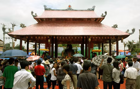 Khai hội chùa Phật Tích, Bắc Ninh ảnh 1