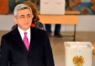 Ông Sargsyan tái đắc cử tổng thống Armenia ảnh 1