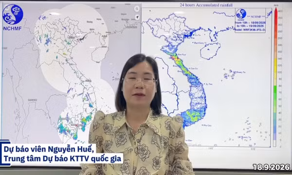 Bắc Bộ dần hửng nắng trong những ngày cuối tuần, Trung Bộ mưa lớn