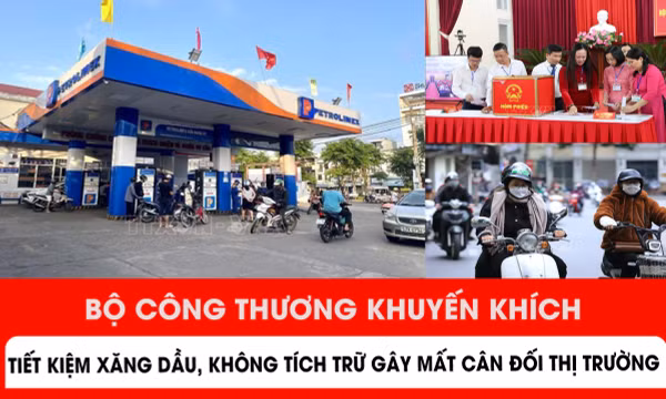 Bộ Công Thương khuyến khích tiết kiệm xăng dầu, không tích trữ gây mất cân đối thị trường