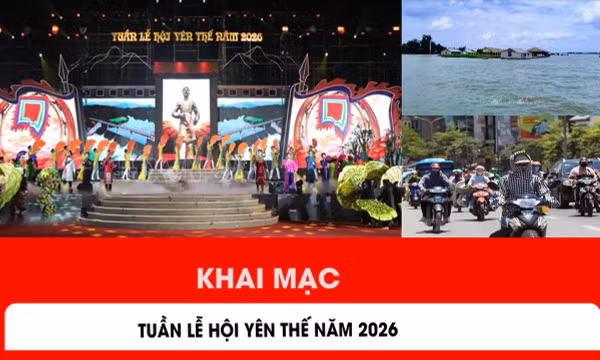 Khai mạc Tuần Lễ hội Yên Thế năm 2026