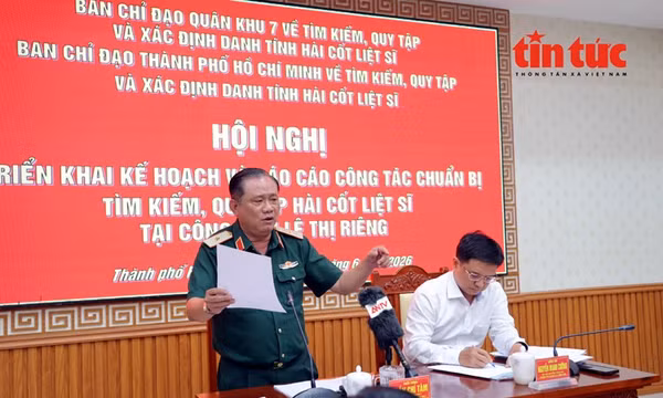 TP Hồ Chí Minh sắp triển khai tìm kiếm hài cốt liệt sĩ tại Công viên Lê Thị Riêng.