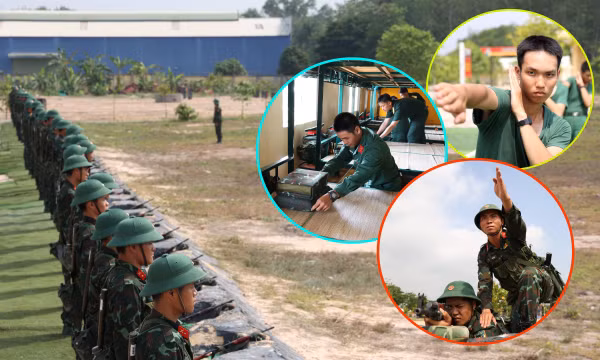 Gần 600 chiến sĩ mới Trung đoàn Gia Định vượt nắng, rèn ý chí.