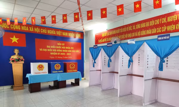 Sẵn sàng cho ngày hội bầu cử tại TP Hồ Chí Minh