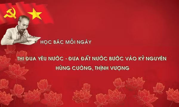 Học Bác mỗi ngày: Thi đua yêu nước - đưa đất nước bước vào kỷ nguyên hùng cường, thịnh vượng