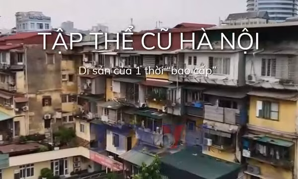 Tập thể cũ Hà Nội - di sản của một thời bao cấp
