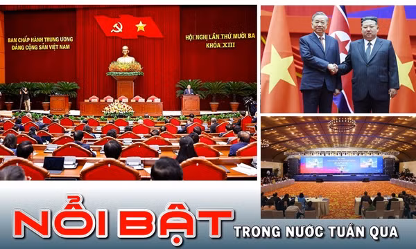 Tin tức TV: Hội nghị Trung ương 13 thống nhất cao các quyết sách quan trọng của đất nước; Ứng phó, khắc phục hậu quả mưa lũ tại các tỉnh Bắc Bộ
