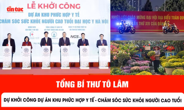 Tổng Bí thư Tô Lâm dự khởi công Dự án Khu phức hợp y tế - chăm sóc sức khỏe người cao tuổi