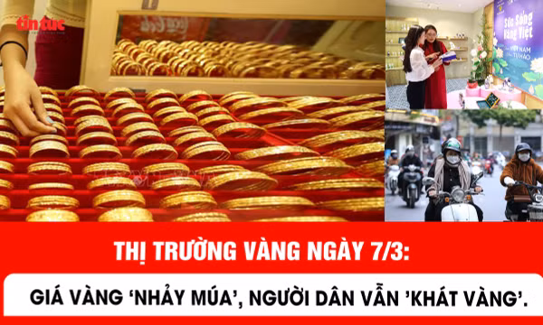  Giá vàng 'nhảy múa', người dân vẫn 'khát vàng'