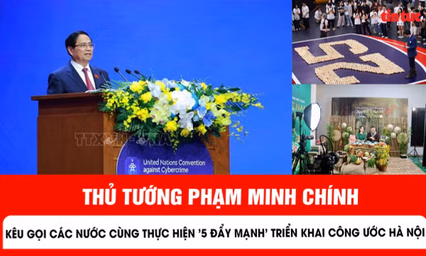 Thủ tướng Phạm Minh Chính kêu gọi các nước cùng thực hiện '5 đẩy mạnh' triển khai Công ước Hà Nội