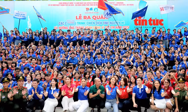 Khởi động các chương trình tình nguyện hè tại TP Hồ Chí Minh
